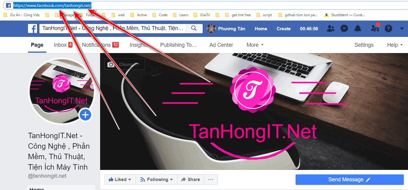 Cách tạo Link Ẩn khi đăng Status hoặc Comment Facebook 1