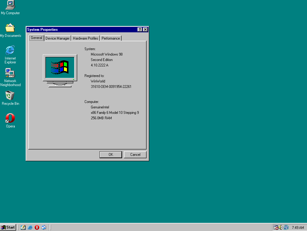 ISO Windows 98