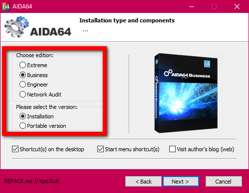 AIDA64 Business