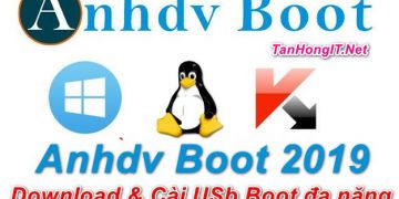 Download Anhdv Boot 2019 Và Tạo USB BOOT cứu hộ máy tính đa năng