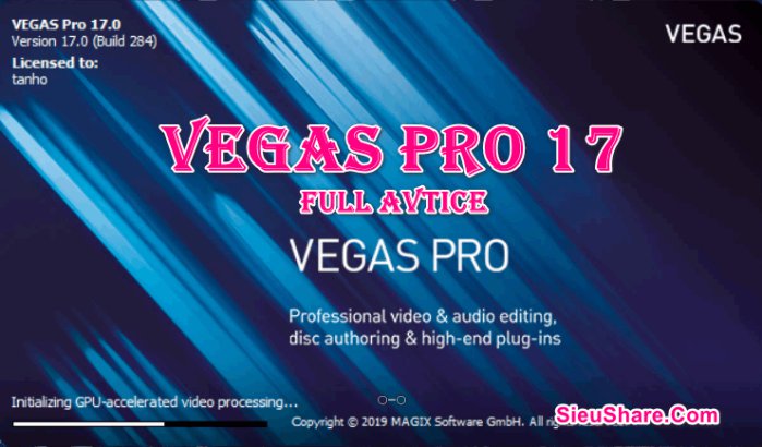 vegas pro 17