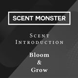 Trong hình ảnh có thể có: văn bản cho biết 'SCENT MONSTER SCENT Bloom & Grow'