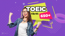 Luyện thi TOEIC cấp tốc mục tiêu 450-650+